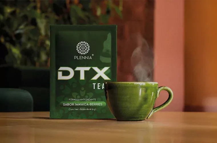 DTX Tea en ambiente