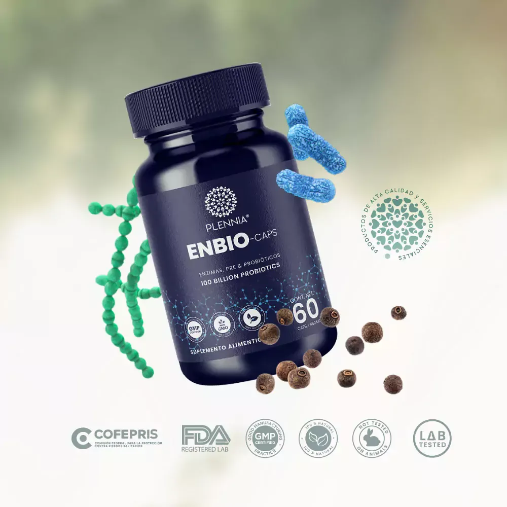 Enbio Caps con sellos de calidad